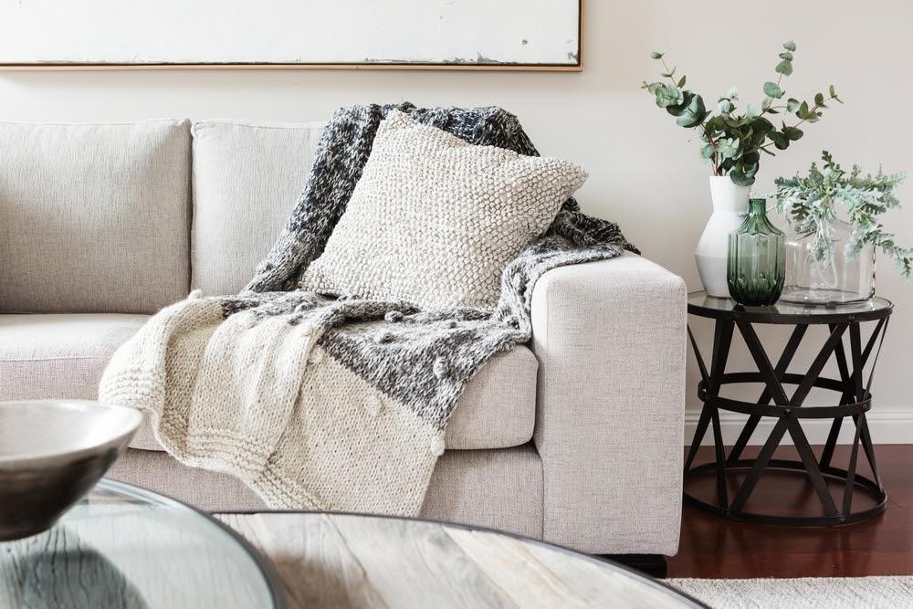 implement throw pillows into your home