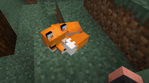 what do foxes eat in minecraft 