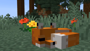 what do foxes eat in minecraft